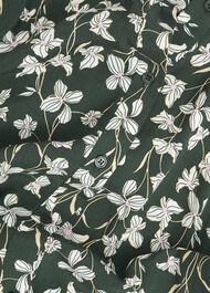 Green Floral Layla Mini Dress, Green Multi, hi-res
