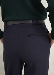 Gerrie Straight Trousers, Navy, hi-res