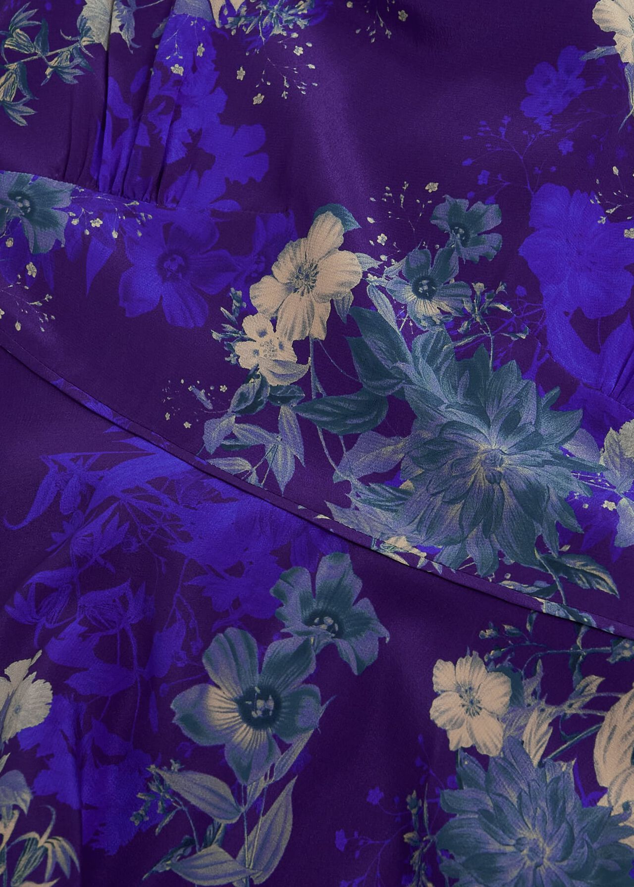 Wisley Silk Dress, Hyacinth Purple, hi-res