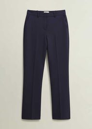 Gerrie Straight Trousers, Navy, hi-res