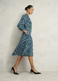 Petite Iris Dress, Green Multi, hi-res
