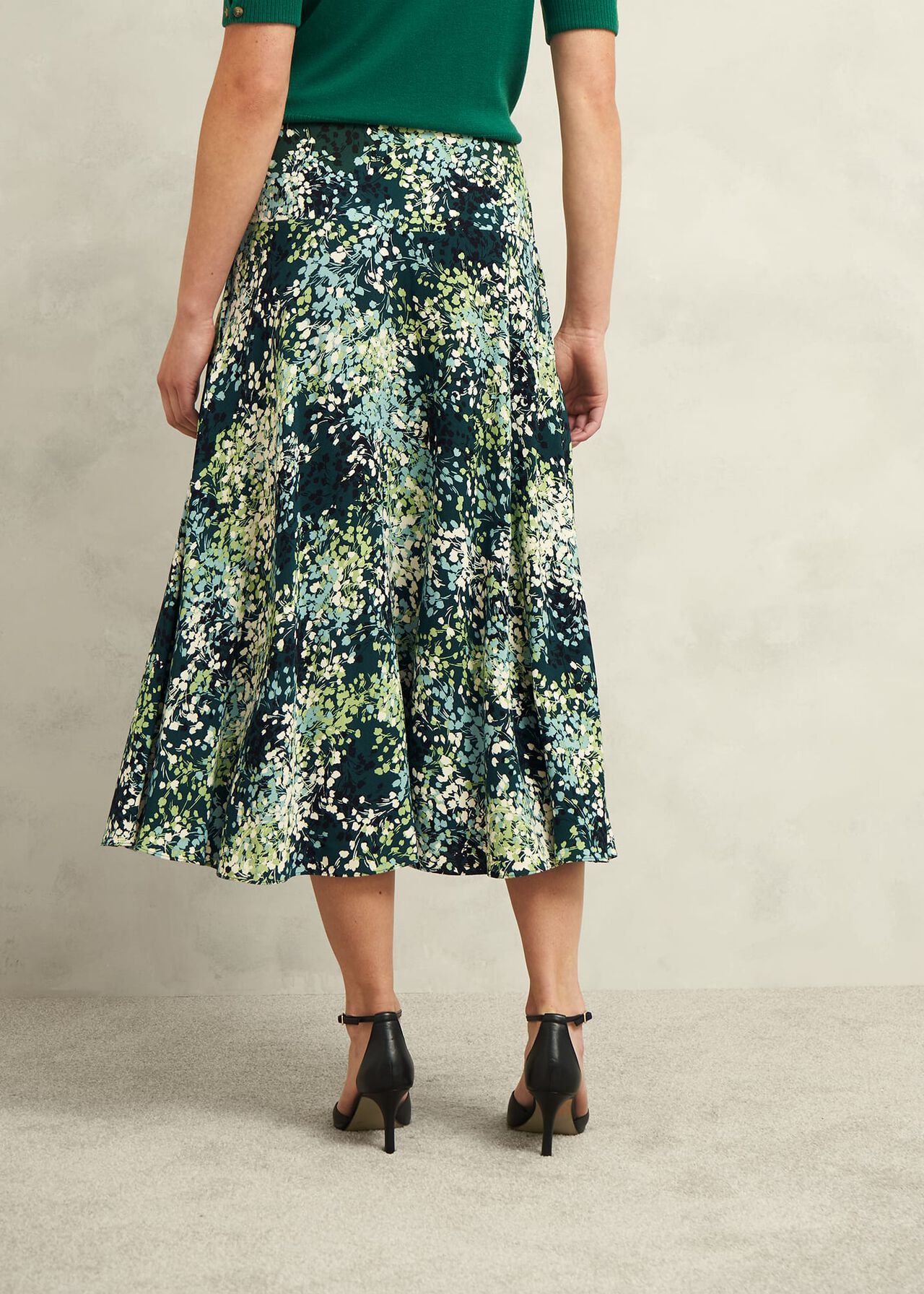 Kiara Skirt, Green Multi, hi-res